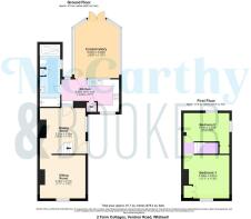 2 Farm Cottages, Ventnor Road, Whitwell - all floo