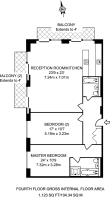 Floorplan area for info only, not for £/sq. ft valuation