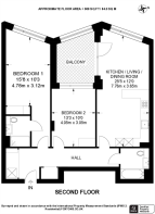 Floorplan area for info only, not for £/sq. ft valuation