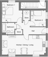 Dandara - Meadow View - The Adler, Home 206 floorplan