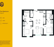 2. KW Floorplan - Two Bed Type D.pdf