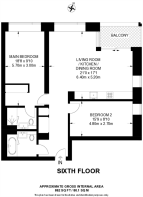 Floorplan area for info only, not for £/sq. ft valuation