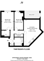 Floorplan area for info only, not for £/sq. ft valuation