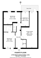 Floorplan area for info only, not for £/sq. ft valuation