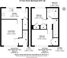 27 Fern Drive Barrhead G78 1JE Floorplan