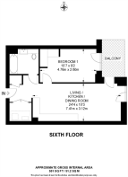 Floorplan area for info only, not for £/sq. ft valuation