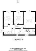 Floorplan area for info only, not for £/sq. ft valuation