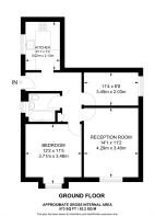 Floorplan area for info only, not for £/sq. ft valuation