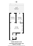 Floorplan area for info only, not for £/sq. ft valuation