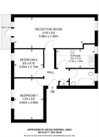 Floorplan area for info only, not for £/sq. ft valuation