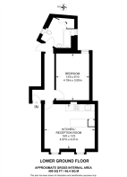 Floorplan area for info only, not for £/sq. ft valuation