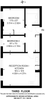 Floorplan area for info only, not for £/sq. ft valuation