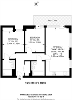 Floorplan area for info only, not for £/sq. ft valuation