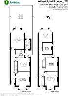 Floorplan area for info only, not for £/sq. ft valuation