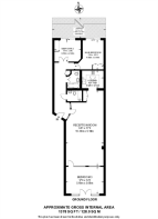 Floorplan area for info only, not for £/sq. ft valuation