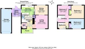 56 St. Andrews Close, Moreton-on-Lugg - all floors