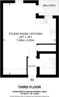 Floorplan area for info only, not for £/sq. ft valuation