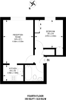 Floorplan area for info only, not for £/sq. ft valuation