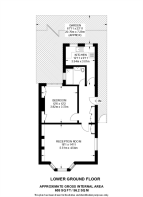 Floorplan area for info only, not for £/sq. ft valuation
