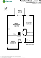 Floorplan area for info only, not for £/sq. ft valuation