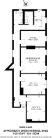 Floorplan area for info only, not for £/sq. ft valuation