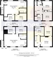 Floorplan - 32a 32b & 32 Gosden Road Littlehampton