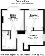 Flat 2 43 Churchfields - Floor 0.jpg