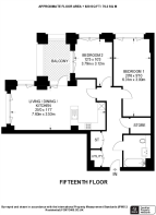 Floorplan area for info only, not for £/sq. ft valuation