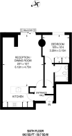 Floorplan area for info only, not for £/sq. ft valuation