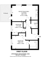 Floorplan area for info only, not for £/sq. ft valuation