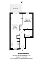 Floorplan area for info only, not for £/sq. ft valuation