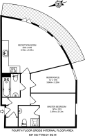 Floorplan area for info only, not for £/sq. ft valuation
