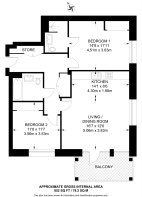 Floorplan area for info only, not for £/sq. ft valuation