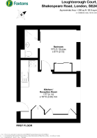 Floorplan area for info only, not for £/sq. ft valuation