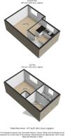 Derwent Road - 3D Floor Plan