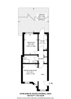 Floorplan area for info only, not for £/sq. ft valuation