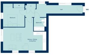Pine 1 Bedroom Apartment