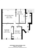 Floorplan area for info only, not for £/sq. ft valuation