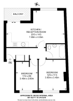 Floorplan area for info only, not for £/sq. ft valuation