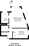 Floorplan area for info only, not for Â£/sq. ft valuation
