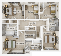 3D - First Floor