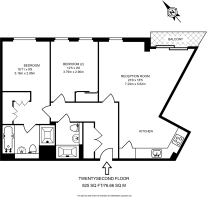 Floorplan area for info only, not for £/sq. ft valuation