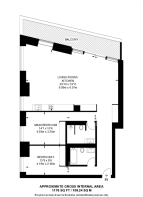 Floorplan area for info only, not for £/sq. ft valuation