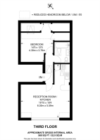 Floorplan area for info only, not for £/sq. ft valuation