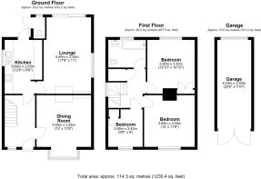 POOLEY AVENUE FLOOR PLAN 2D