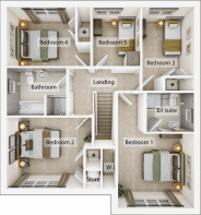 3D - First Floor