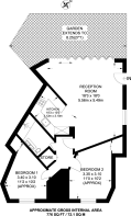 Floorplan area for info only, not for £/sq. ft valuation