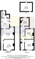 Floorplan - 68 Queen Street, Littlehampton, BN17 6