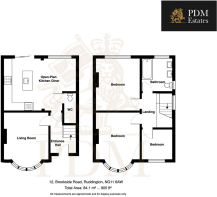 12, Brookside Road, Ruddington, NG11 6AW - Floor P