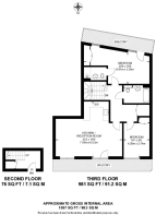 Floorplan area for info only, not for £/sq. ft valuation